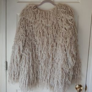 Free People Shaggy Cardigan